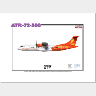 Avions de Transport Régional 72-500 - Firefly (Art Print) Posters and Art